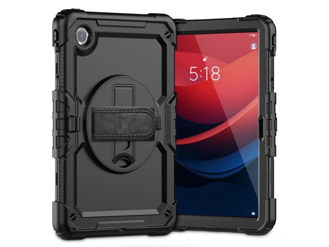 Capa Tech-Protect Solid360 para Lenovo Tab M11" 11.0 TB-330 - Preta