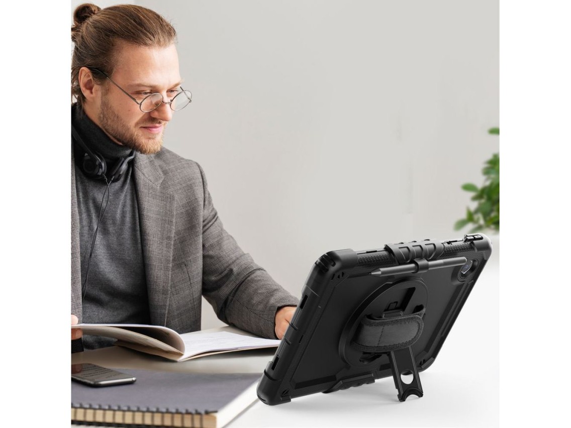 Capa Tech-Protect Solid360 para Lenovo Tab M11" 11.0 TB-330 - Preta