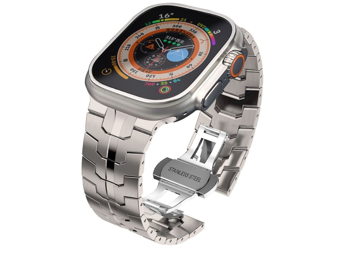 Correa Tech-Protect Stainless Line para Apple Watch 4 / 5 / 6 / 7 / 8 / 9 / SE / Ultra 1 / 2 (42/44/