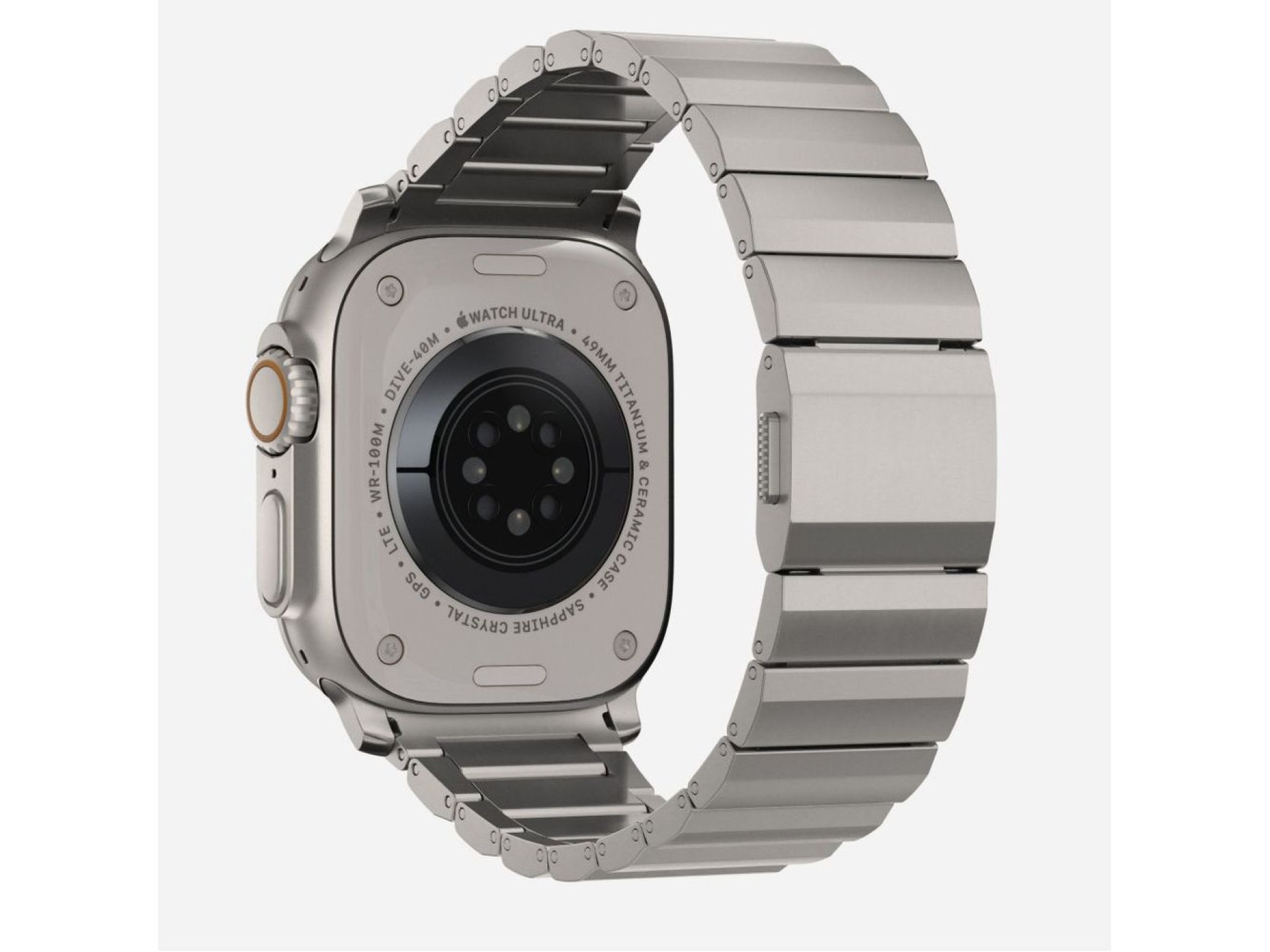 Pulseira Tech-Protect SteelBand para Apple Watch 4/5/6/7/8/9/SE/Ultra 1/2 (42/44/45/49 mm) - titânio