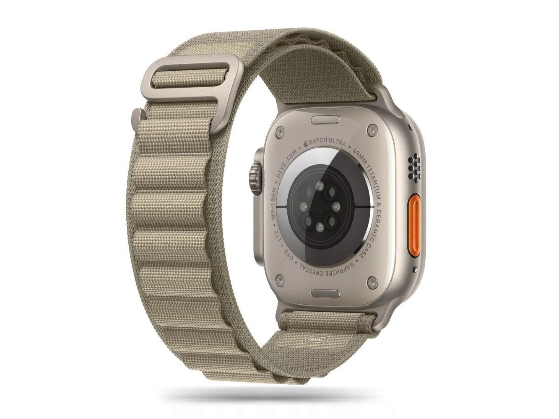 Pulseira Tech-Protect Nylon Pro para Apple Watch 4/5/6/7/8/9/SE/Ultra 1/2 (42/44/45/49 mm) - Verde O