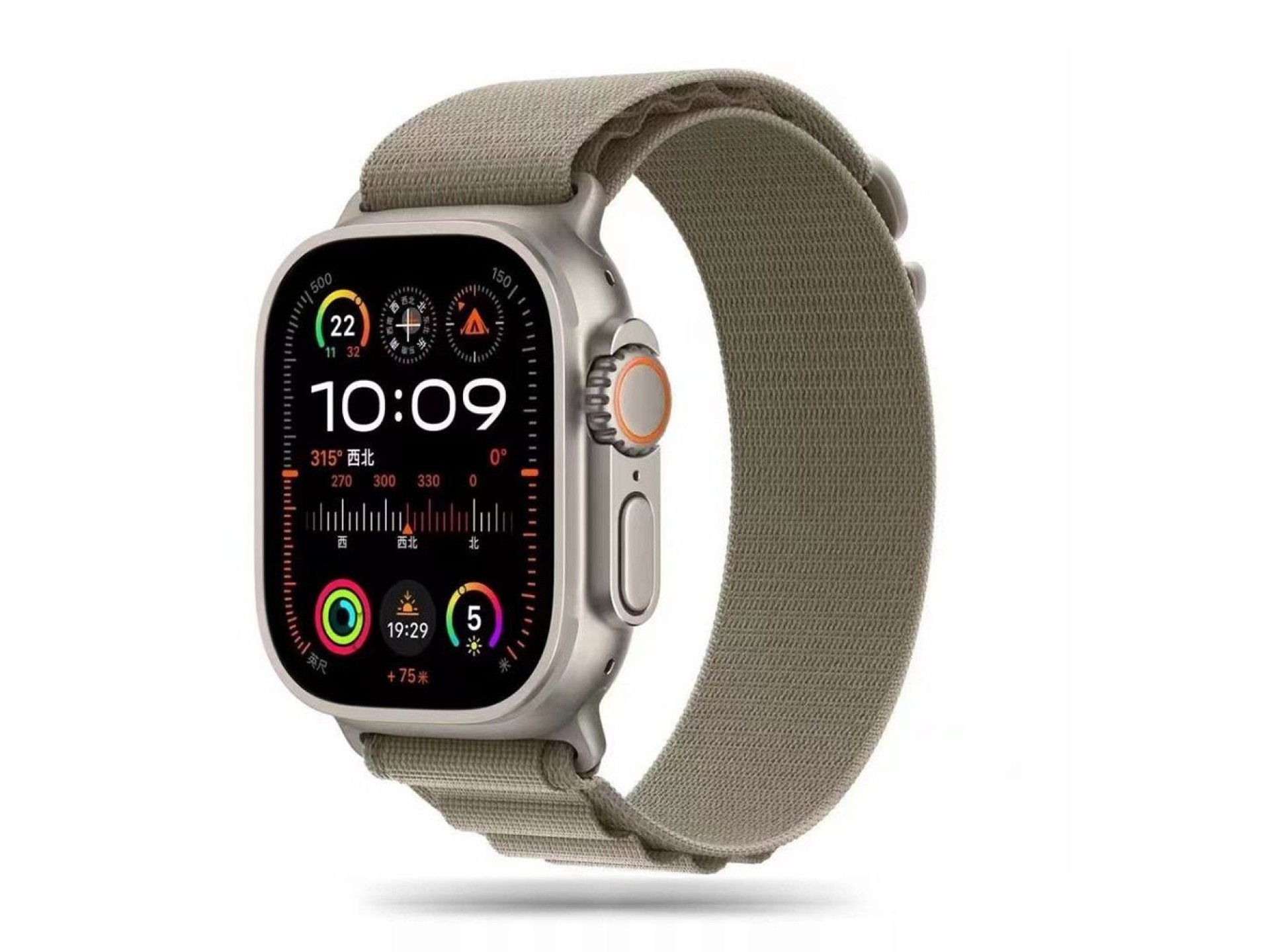 Pulseira Tech-Protect Nylon Pro para Apple Watch 4/5/6/7/8/9/SE/Ultra 1/2 (42/44/45/49 mm) - Verde O