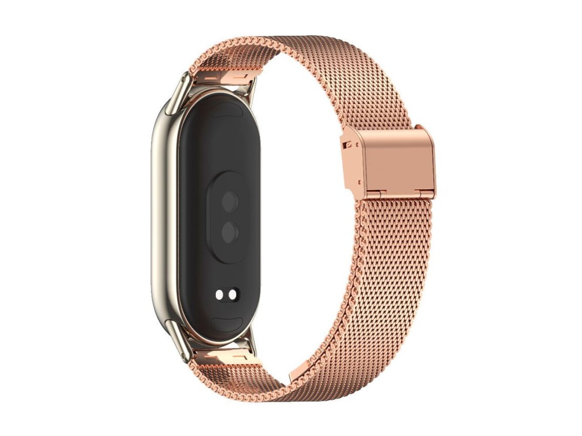 Pulseira Tech-Protect MilaneseBand para Xiaomi Smart Band 8/8 NFC - Rosa