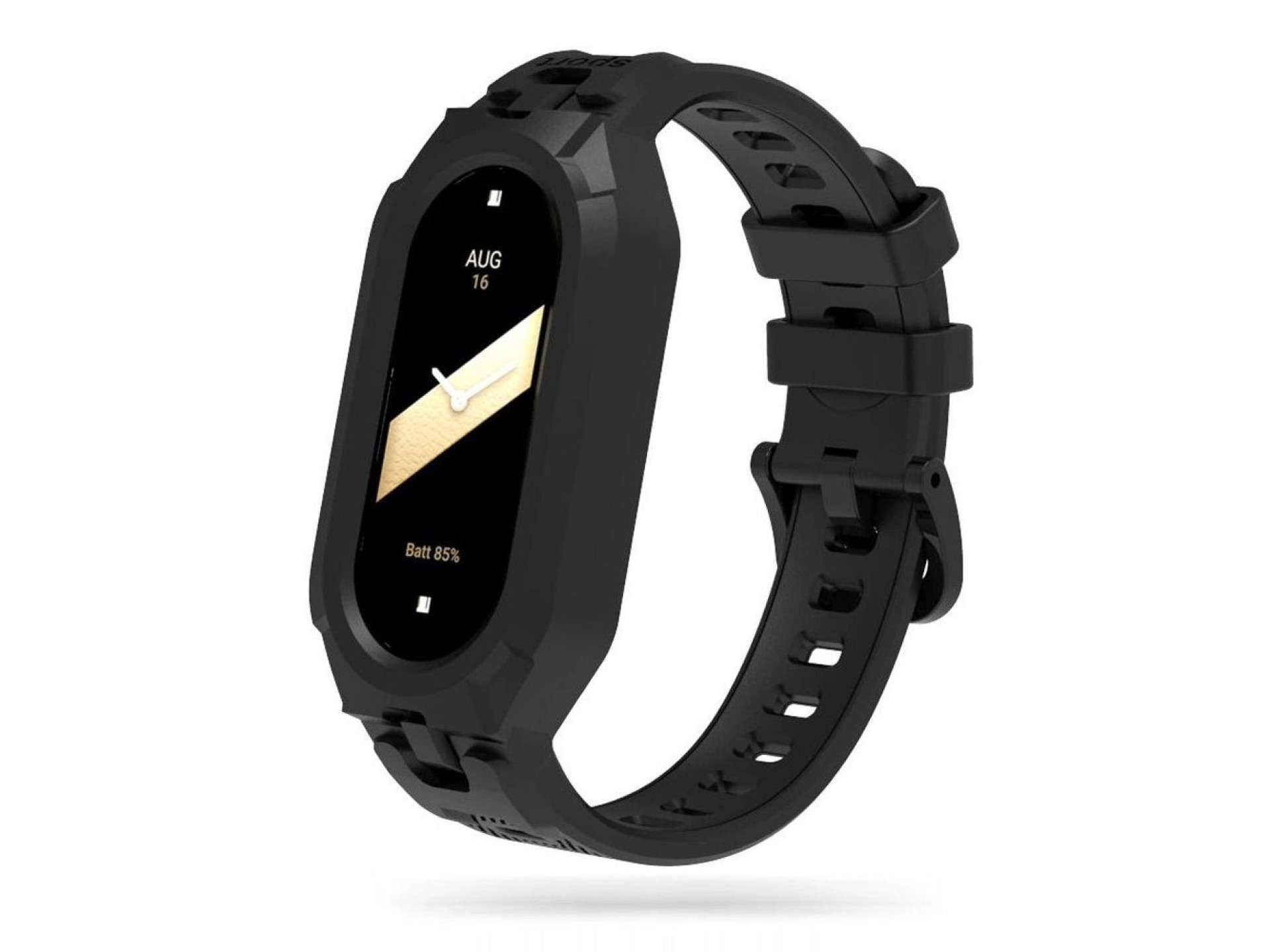 Tech-Protect Armor strap for Xiaomi Smart Band 8 / 8 NFC - black