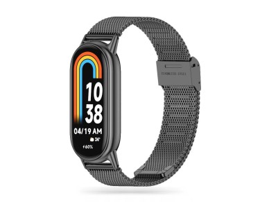 Pulseira Tech-Protect MilaneseBand para Xiaomi Smart Band 8/8 NFC - Preta