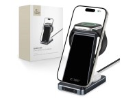 Carregador indutivo Tech-Protect QI15W-A26 15W 3 em 1 para smartphone / fones de ouvido / Apple Watc Carregador indutivo Tech-Protect QI15W-A26 15W 3 em 1 para smartphone / fones de ouvido / Apple Watc