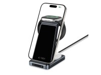 Carregador indutivo Tech-Protect QI15W-A26 15W 3 em 1 para smartphone / fones de ouvido / Apple Watc Carregador indutivo Tech-Protect QI15W-A26 15W 3 em 1 para smartphone / fones de ouvido / Apple Watc