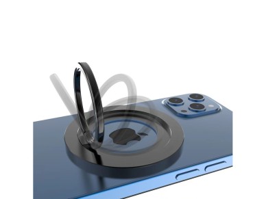 Suporte/anel magn�tico para celular Tech-Protect MMR100 com MagSafe - Cinza