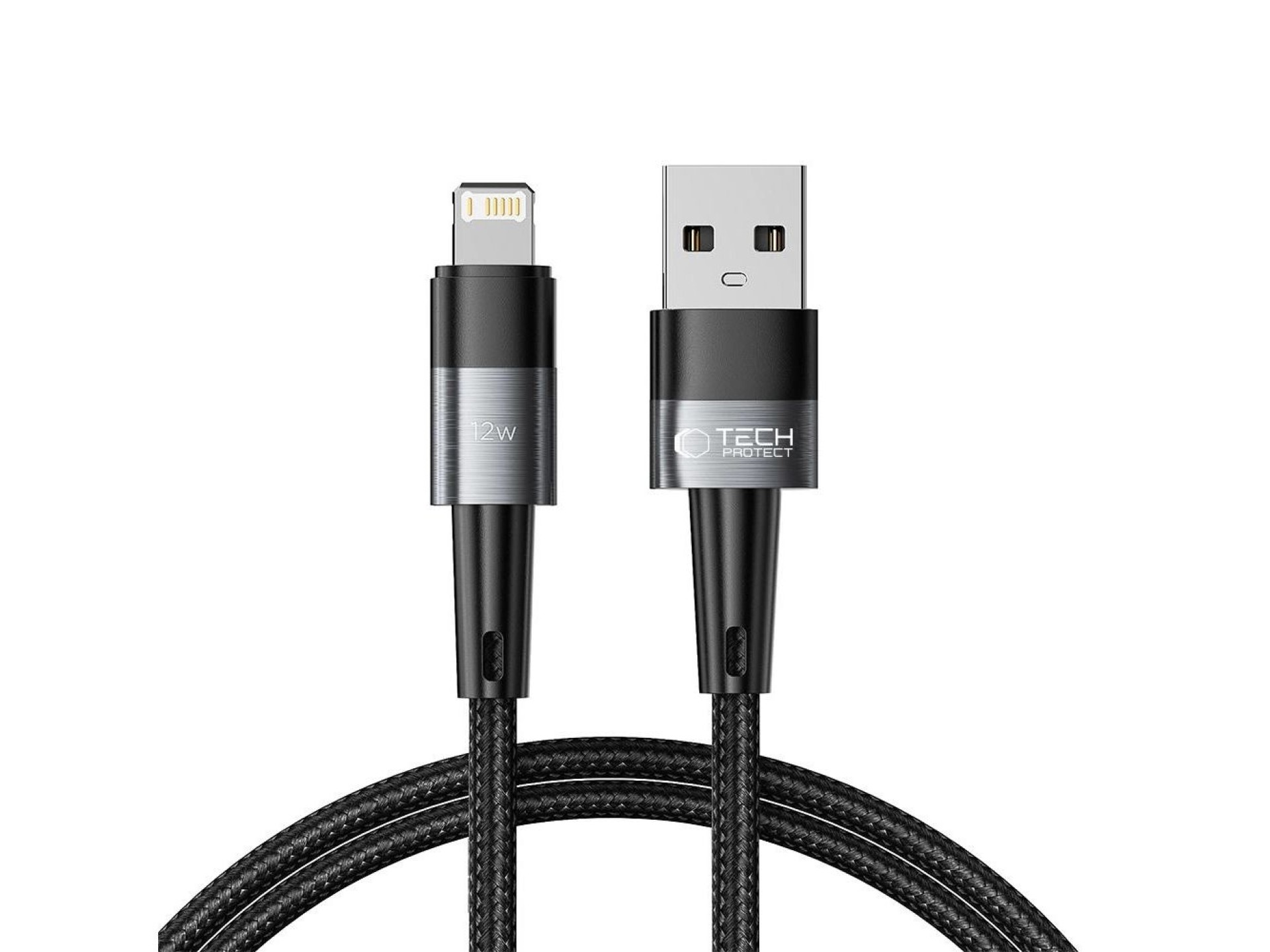 Tech-Protect UltraBoost Lightning / Lightning cable 12W 2.4A 1m - gray