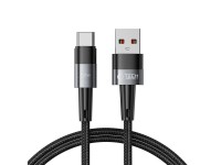 Cabo USB-C/USB-C Tech-Protect UltraBoost 66W 6A 1m - Cinza