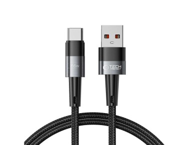 Cabo USB-C/USB-C Tech-Protect UltraBoost 66W 6A 1m - Cinza