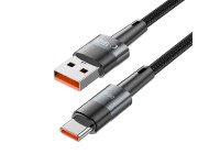 Cabo USB-C/USB-C Tech-Protect UltraBoost 66W 6A 1m - Cinza Cabo USB-C/USB-C Tech-Protect UltraBoost 66W 6A 1m - Cinza