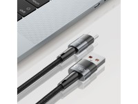 Tech-Protect UltraBoost USB-C / USB-A Cable 66W 6A 0.25m - Gray Tech-Protect UltraBoost USB-C / USB-A Cable 66W 6A 0.25m - Gray