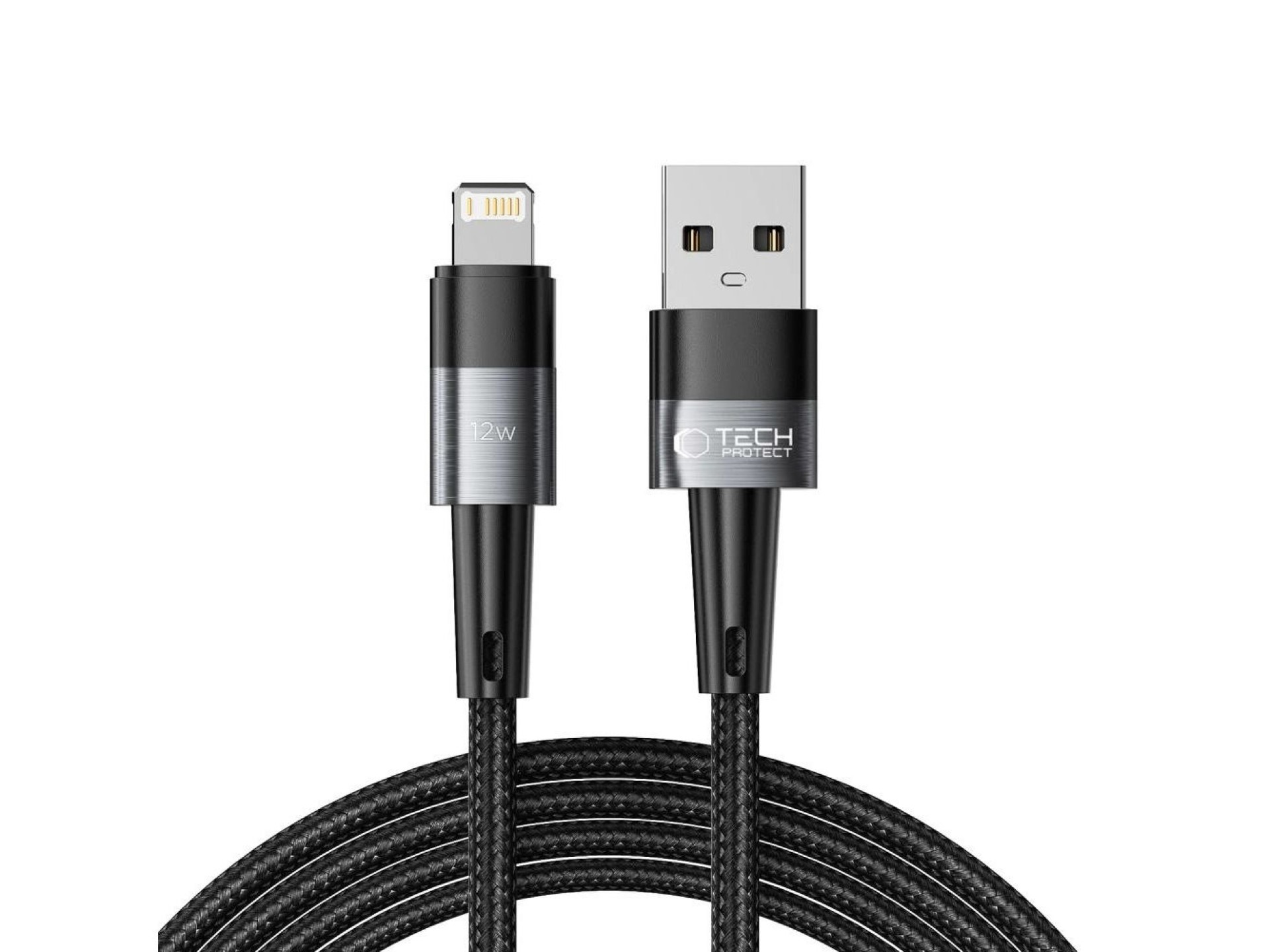 Tech-Protect UltraBoost Lightning / Lightning cable 12W 2.4A 2m - gray
