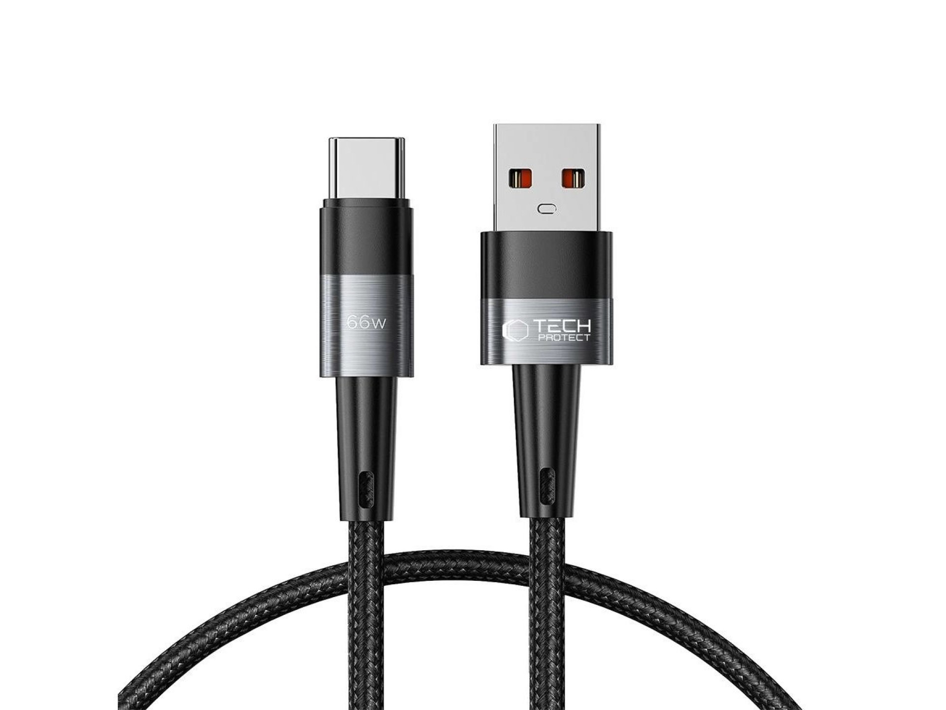 Tech-Protect UltraBoost USB-C / USB-A Cable 66W 6A 0.25m - Gray