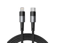 Tech-Protect UltraBoost Lightning / USB-C PD 20W 3A 2m cable - gray