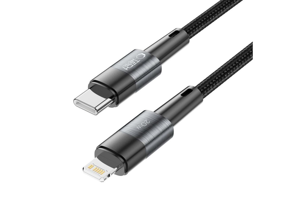 Tech-Protect UltraBoost Lightning / USB-C PD 20W 3A 2m cable - gray