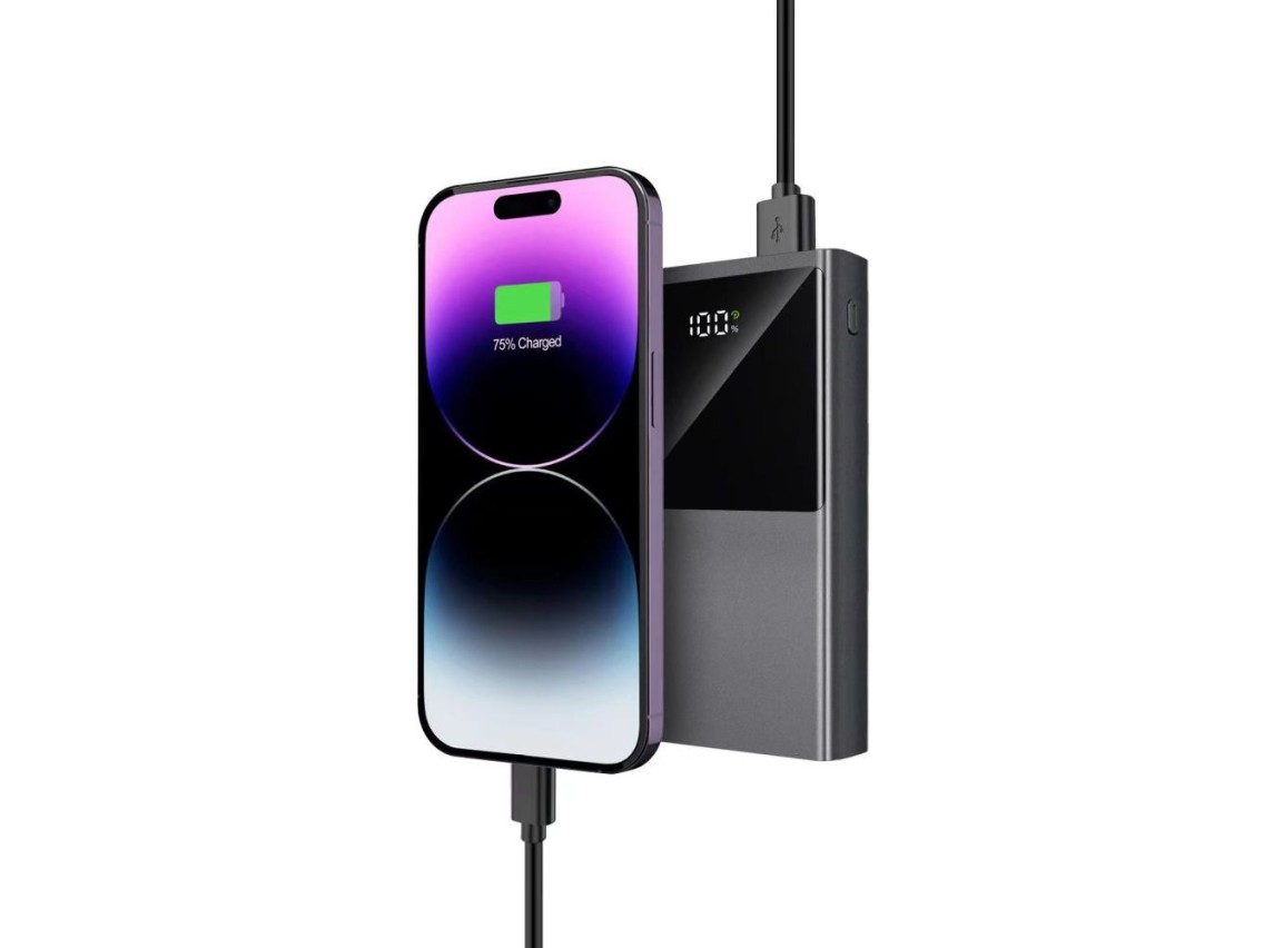 Powerbank Tech-Protect PB13 20000mAh 22.5W 2x USB-A / USB-C / Lightning with USB-C / USB-A cable - g