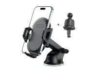Tech-Protect V5 Car Phone Holder for Cockpit/Air Vent - Black Tech-Protect V5 Car Phone Holder for Cockpit/Air Vent - Black