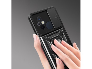 Tech-Protect CamShield Pro Case for Xiaomi Redmi 12C - Black Tech-Protect CamShield Pro Case for Xiaomi Redmi 12C - Black