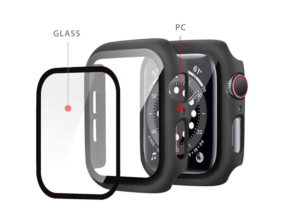 Capa Tech-Protect Defense360 para Apple Watch 4 / 5 / 6 / SE (44 mm) - Transparente