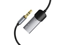 Tech-Protect UltraBoost audio adapter mini jack 3.5mm (male) / Bluetooth - gray Tech-Protect UltraBoost audio adapter mini jack 3.5mm (male) / Bluetooth - gray