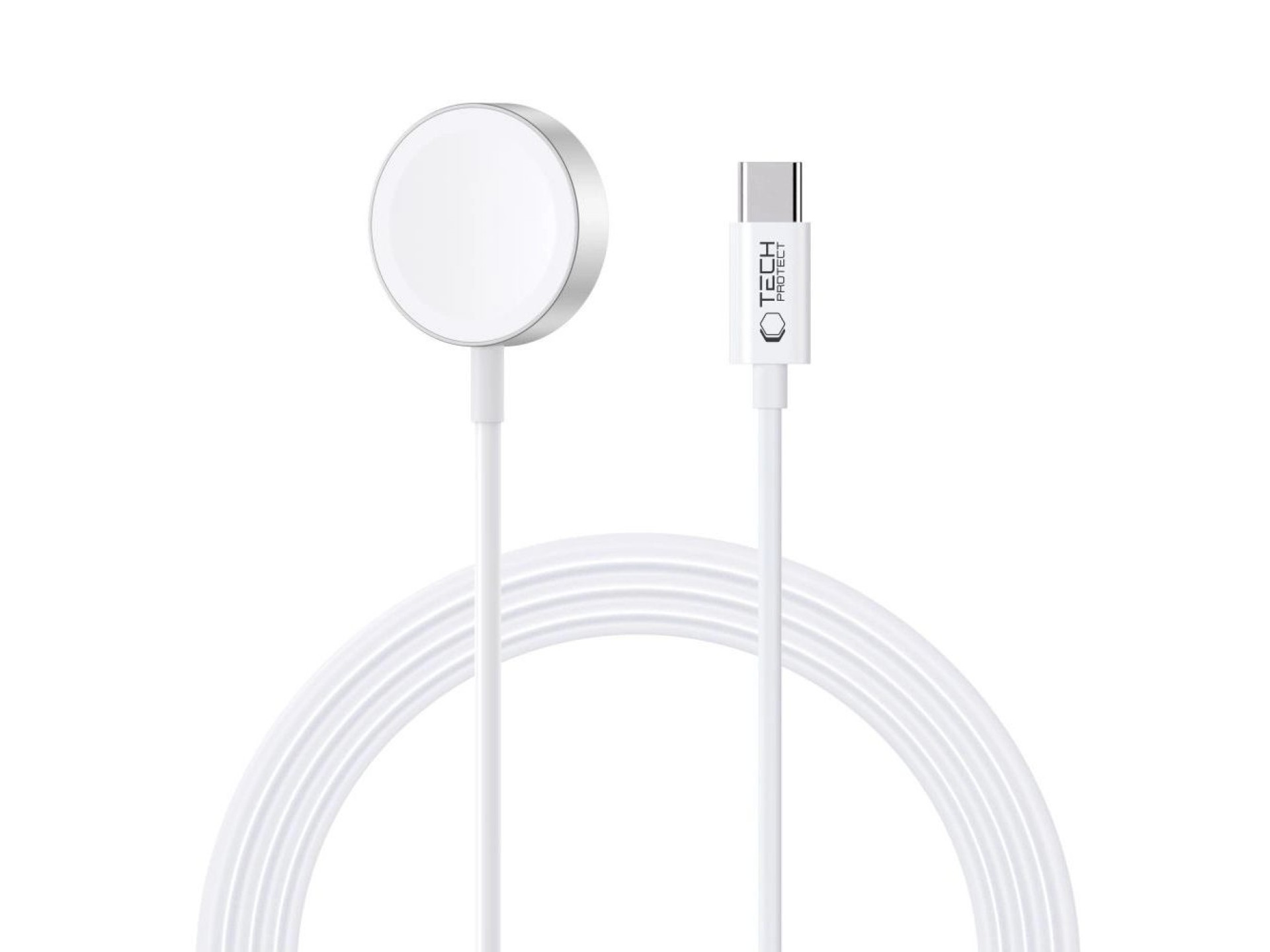 Carregador magnético indutivo Tech-Protect UltraBoost com conector USB-C para Apple Watch 1,2 m - Br