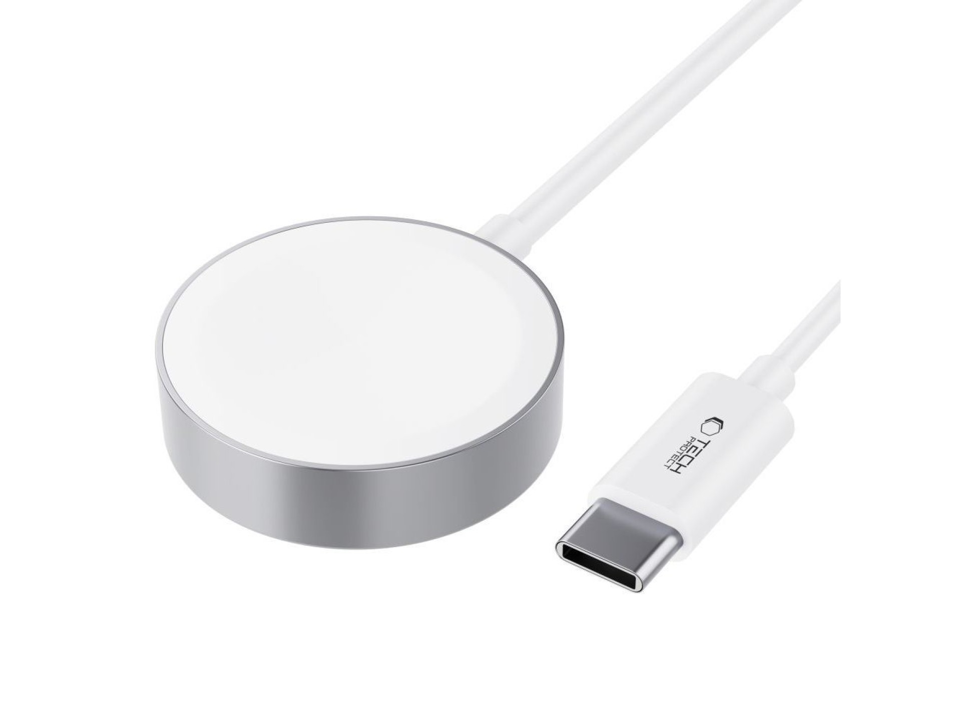 Carregador magnético indutivo Tech-Protect UltraBoost com conector USB-C para Apple Watch 1,2 m - Br