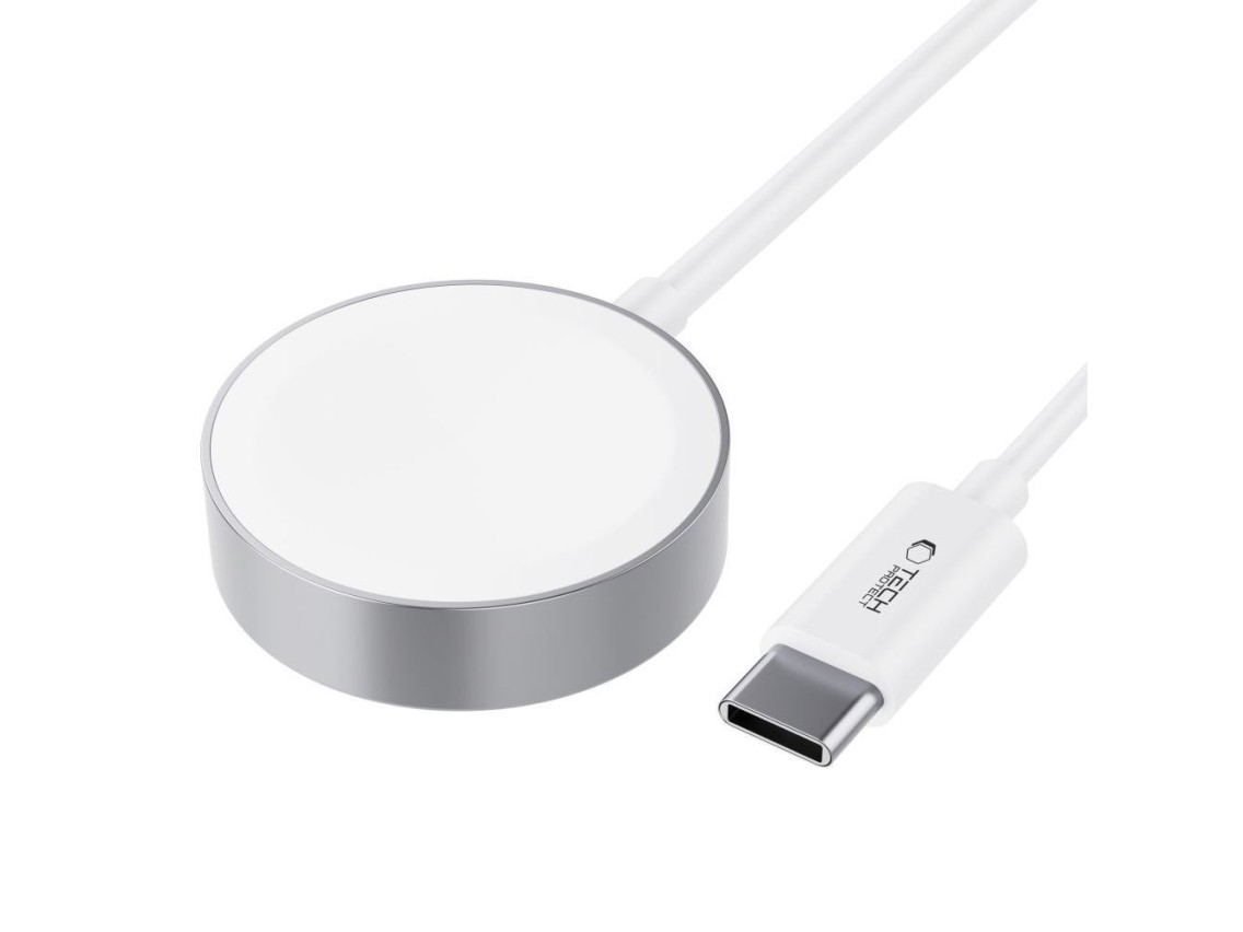Carregador magnético indutivo Tech-Protect UltraBoost com conector USB-C para Apple Watch 1,2 m - Br