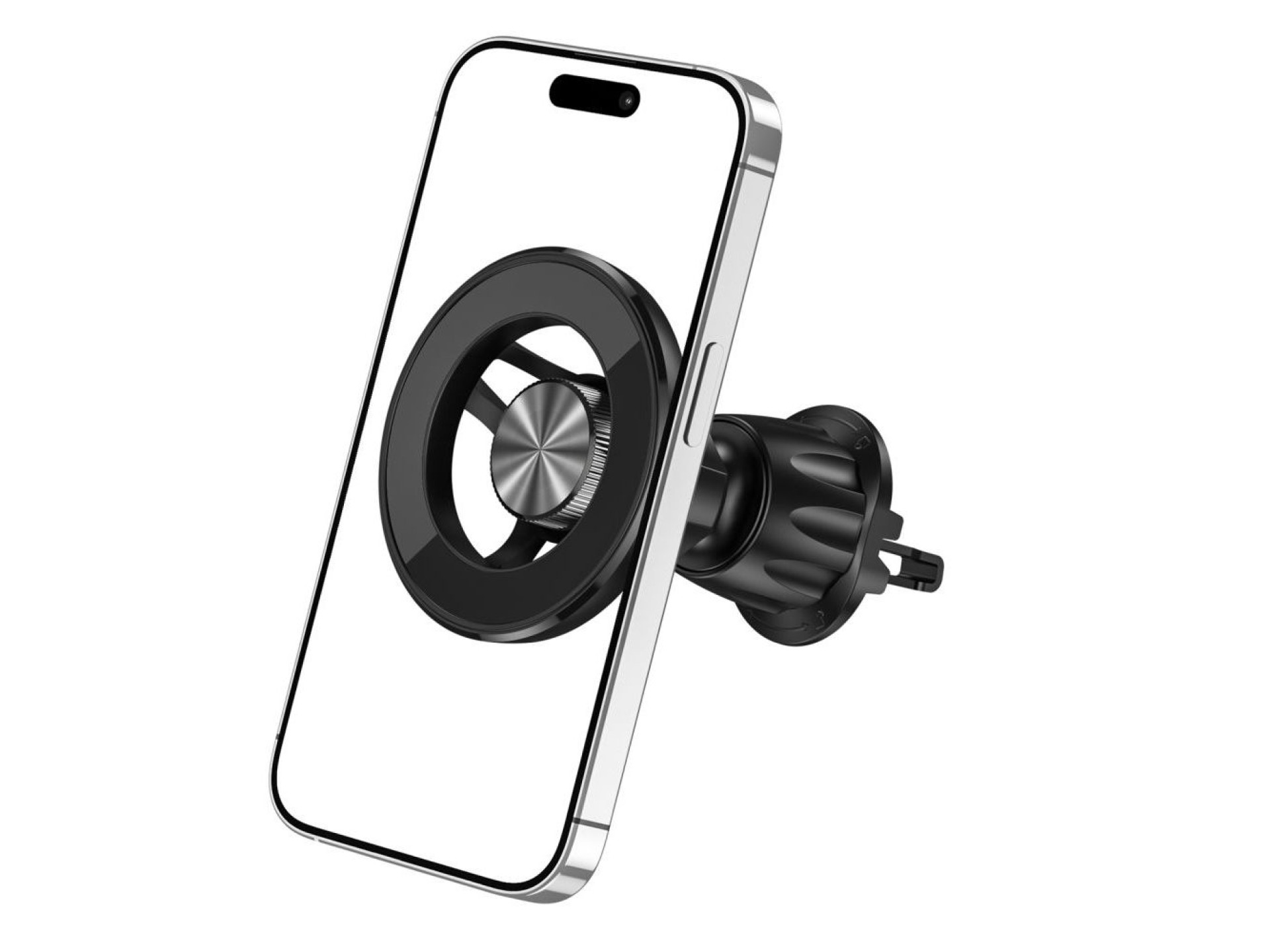 Soporte para teléfono de coche Tech-Protect N54 con MagSafe para rejilla de ventilación - Negro