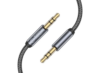 Tech-Protect UltraBoost cable 3.5mm mini jack / 3.5mm mini jack 1.5m - black