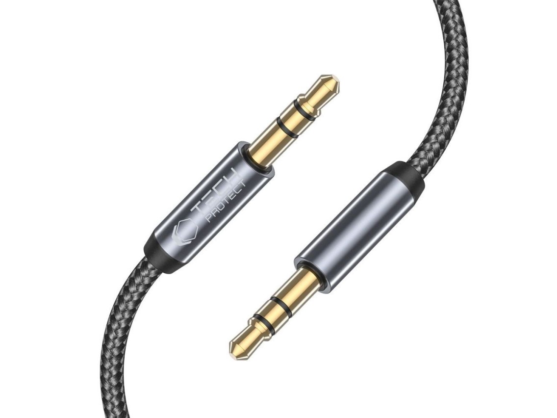 Cable Tech-Protect UltraBoost con conector mini jack de 3,5 mm / conector mini jack de 3,5 mm de 1,5