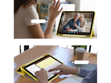Tech-Protect SC Pen Case for iPad 10.9" 2022 - Yellow Tech-Protect SC Pen Case for iPad 10.9" 2022 - Yellow