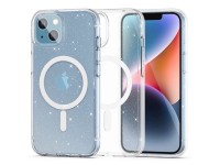 Capa Tech-Protect FlexAir Hybrid MagSafe para iPhone 13/14 - Glitter Transparente Capa Tech-Protect FlexAir Hybrid MagSafe para iPhone 13/14 - Glitter Transparente