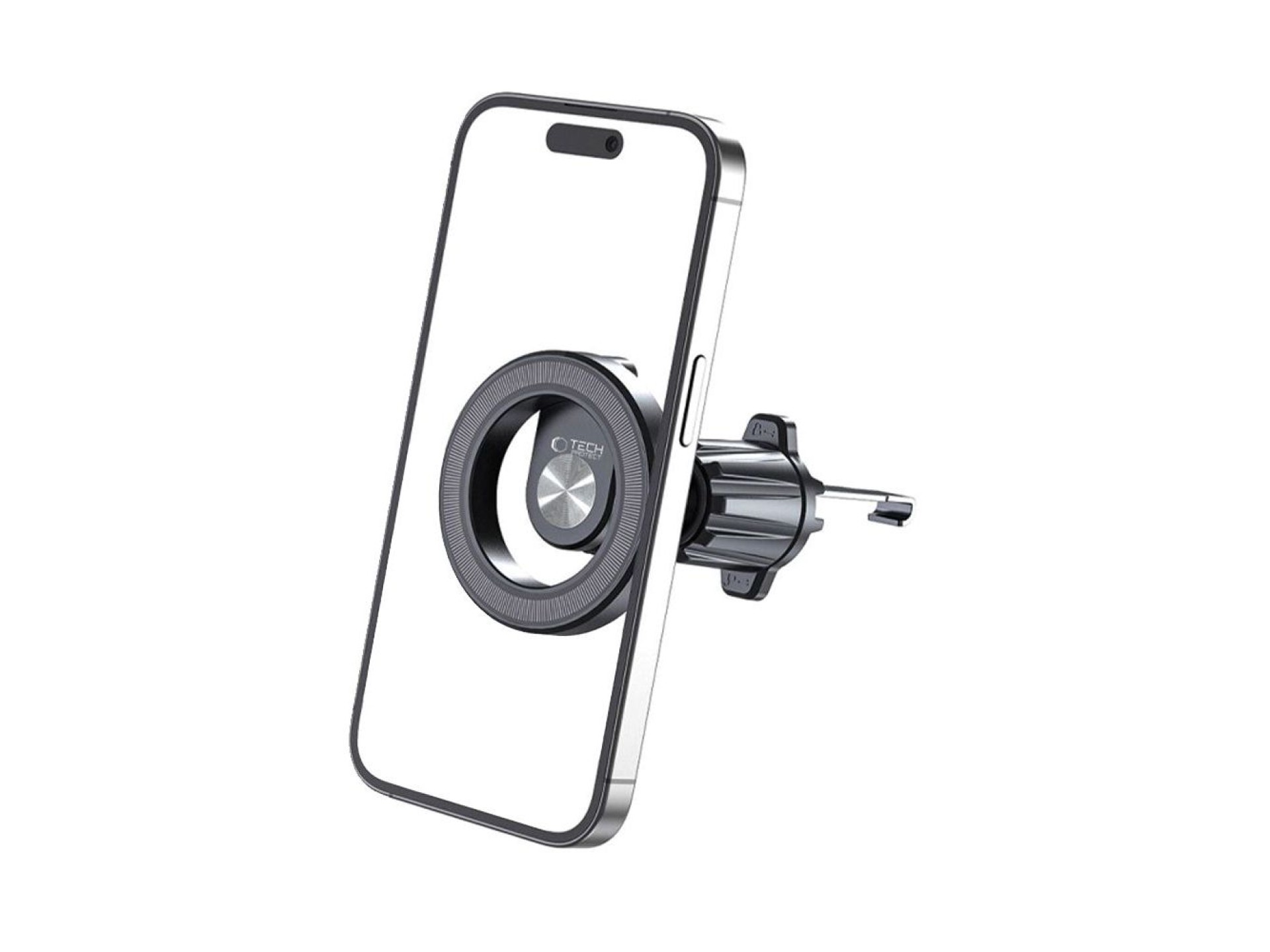 Soporte para teléfono de coche Tech-Protect N53 con MagSafe para rejilla de ventilación - Negro