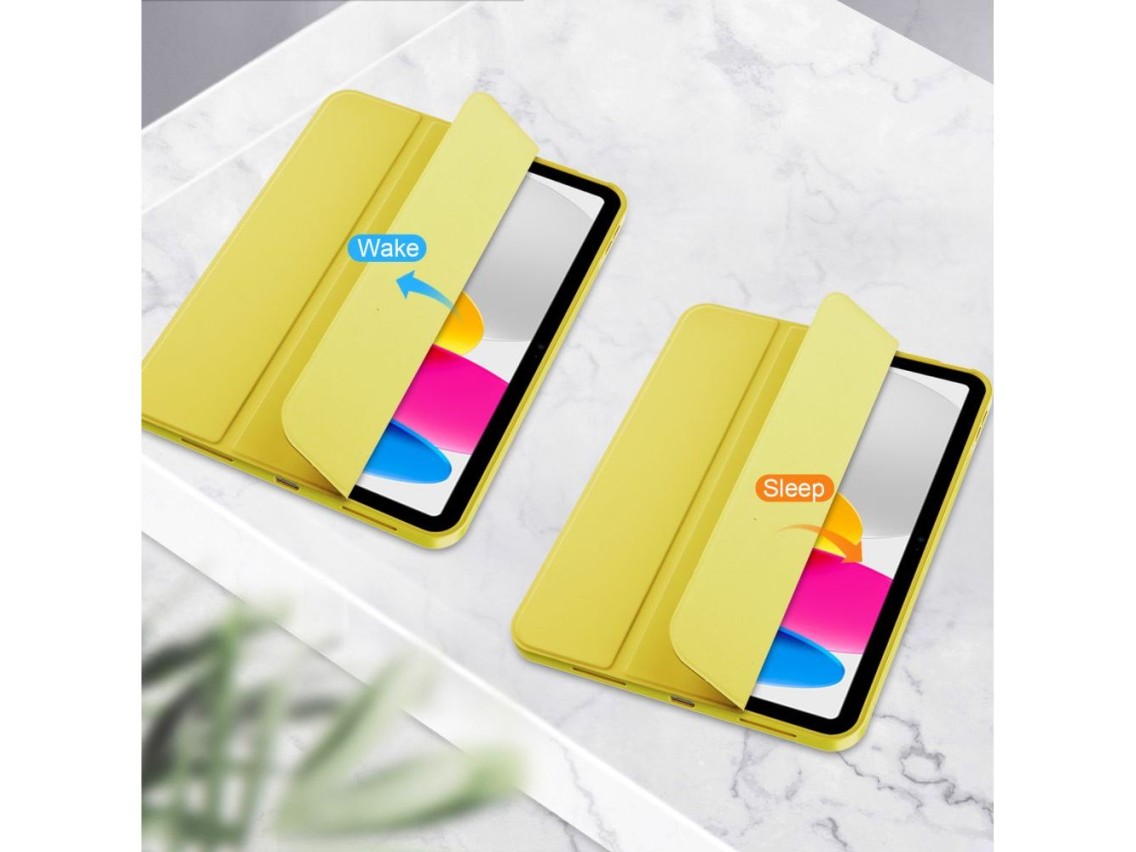 Funda Tech-Protect SC Pen para iPad de 10,9" (2022) - Amarilla