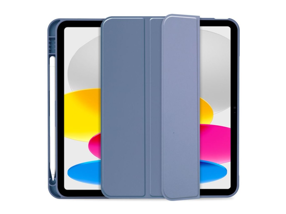 Capa Tech-Protect SC Pen para iPad 10.9" 2022 - Azul
