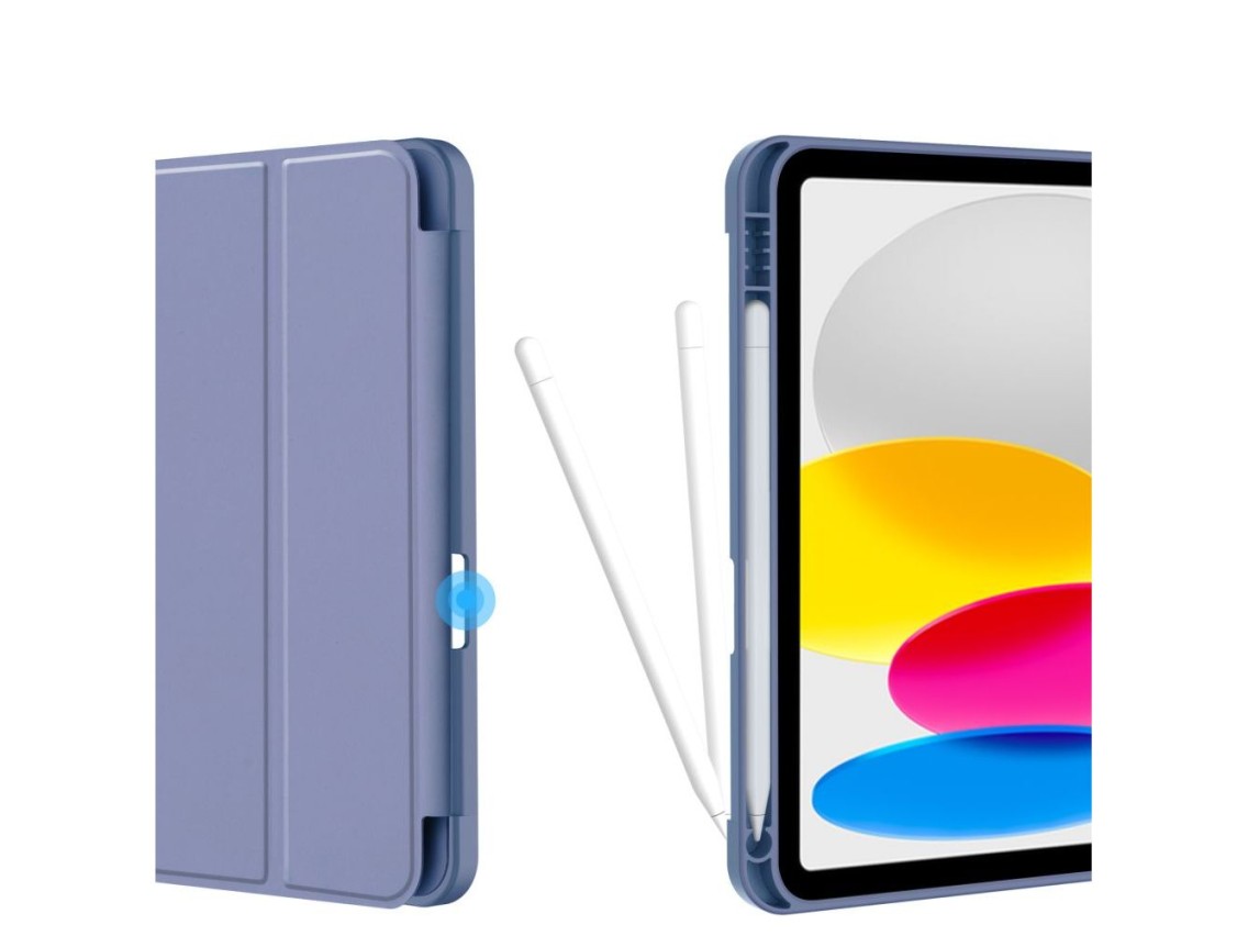 Capa Tech-Protect SC Pen para iPad 10.9" 2022 - Azul