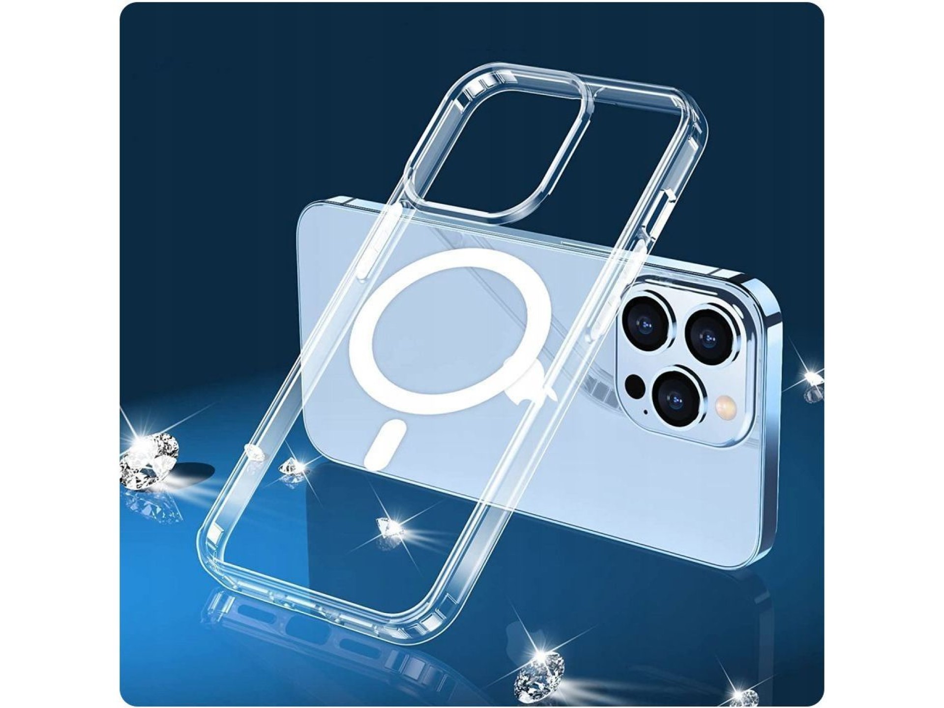 Tech-Protect FlexAir Hybrid MagSafe Case for Samsung Galaxy S23 - Clear