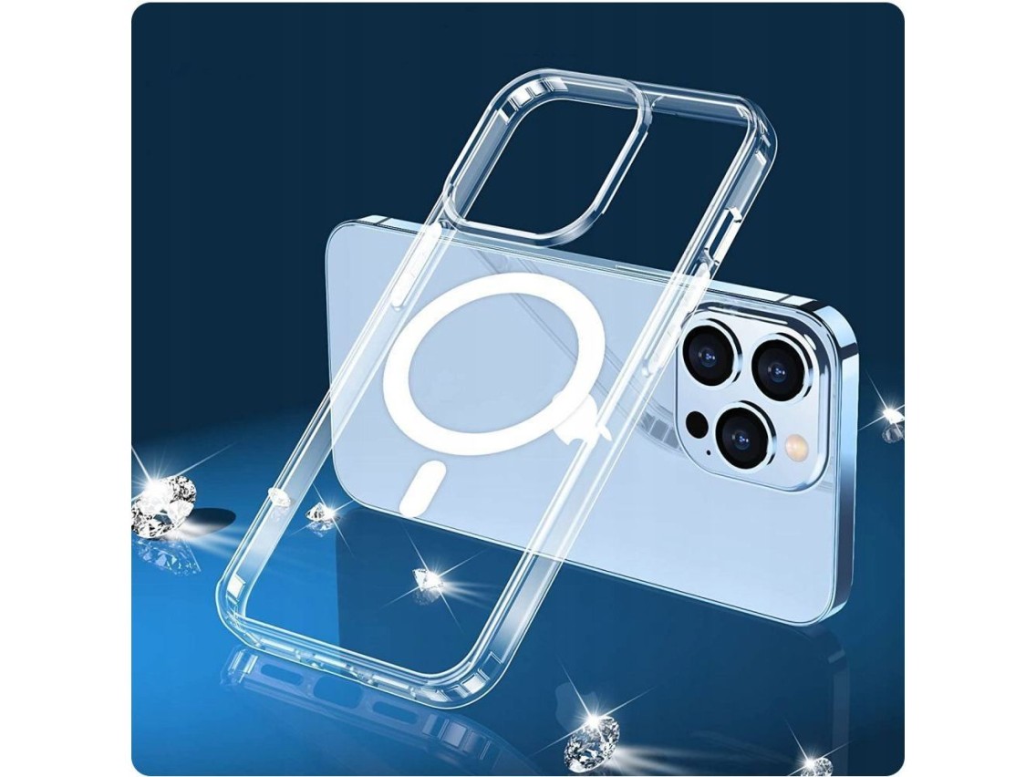 Tech-Protect FlexAir Hybrid MagSafe Case for Samsung Galaxy S23 - Clear