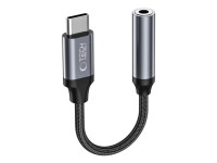 Tech-Protect UltraBoost USB-C / 3.5mm mini jack adapter - black