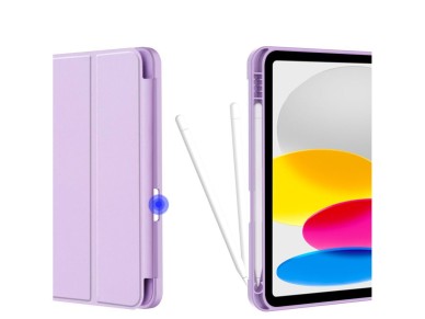 Capa Tech-Protect SC Pen para iPad 10.9" 2022 - Roxa