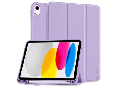 Capa Tech-Protect SC Pen para iPad 10.9" 2022 - Roxa