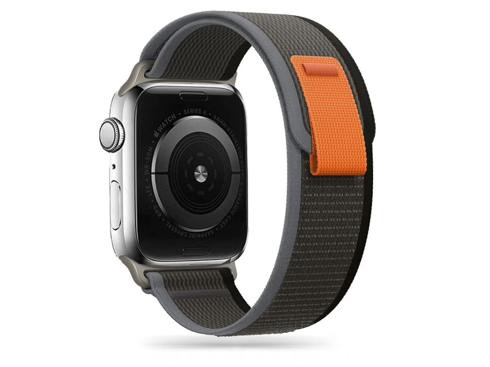 Correa de nailon Tech-Protect para Apple Watch 4/5/6/7/8/9/SE/Ultra 1/2 (42/44/45/49 mm) - Negro y n