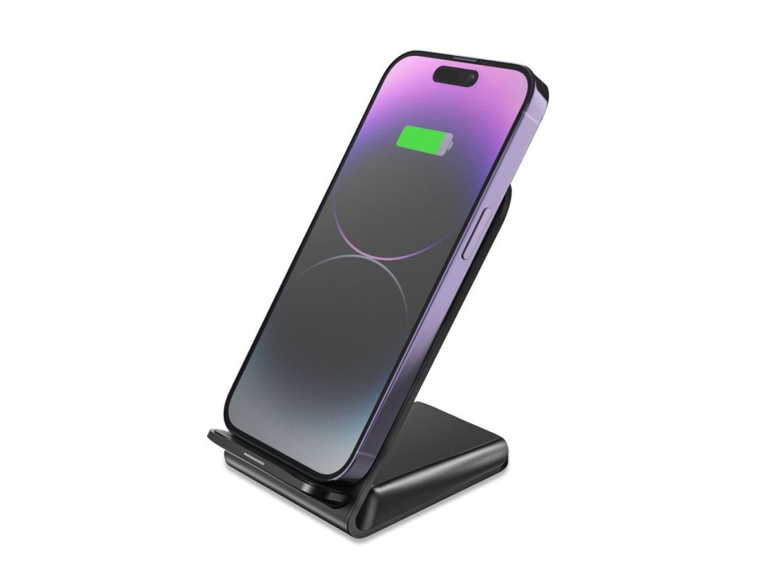 Tech-Protect QI15W-S2 inductive charger 15W in the form of a stand - black