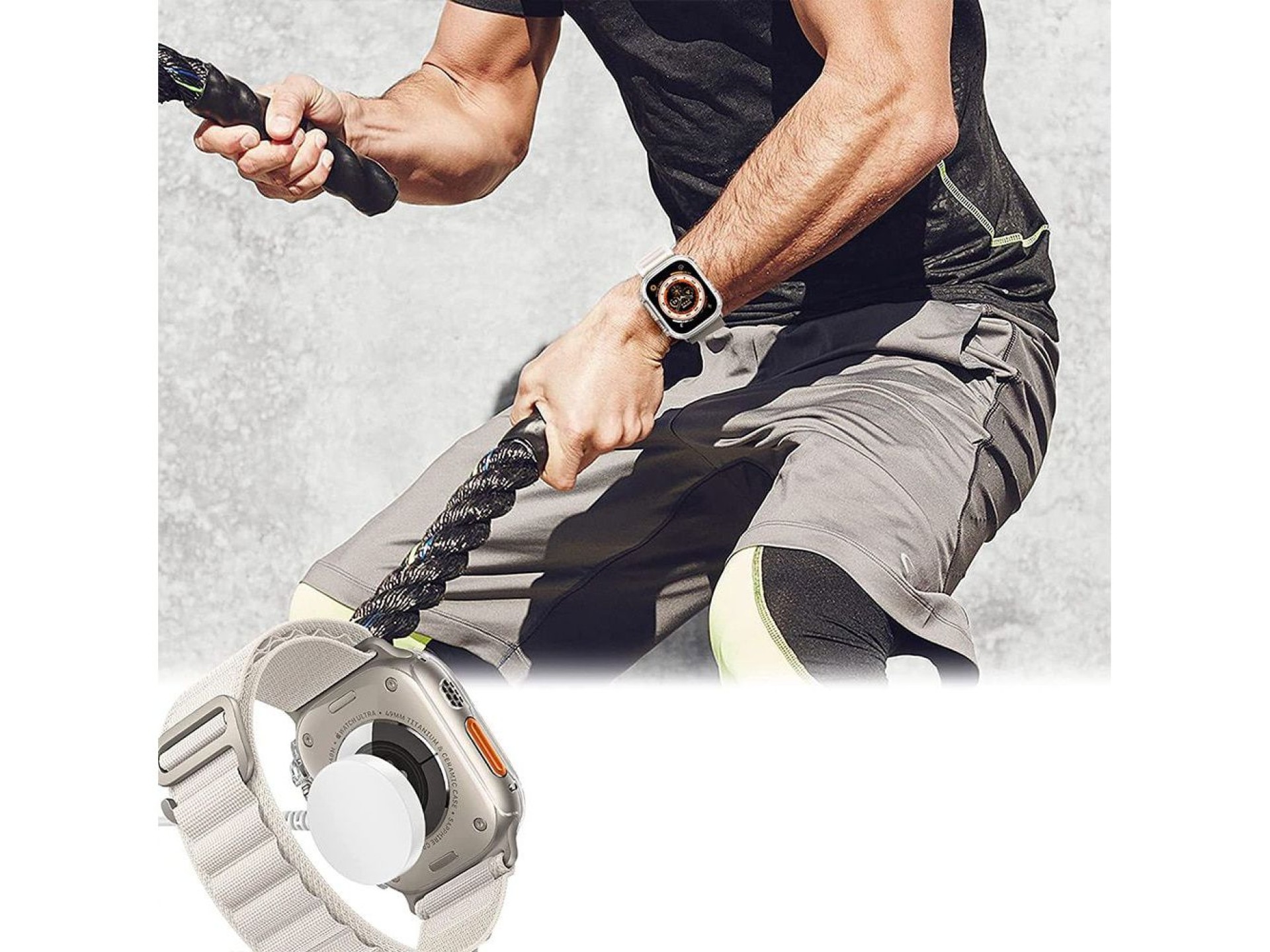 Funda Tech-Protect Defense360 para Apple Watch Ultra 1/2 (49 mm) - Negra