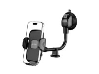 Soporte para teléfono móvil Tech-Protect V3 de brazo largo para parabrisas/cabina - Negro Soporte para teléfono móvil Tech-Protect V3 de brazo largo para parabrisas/cabina - Negro