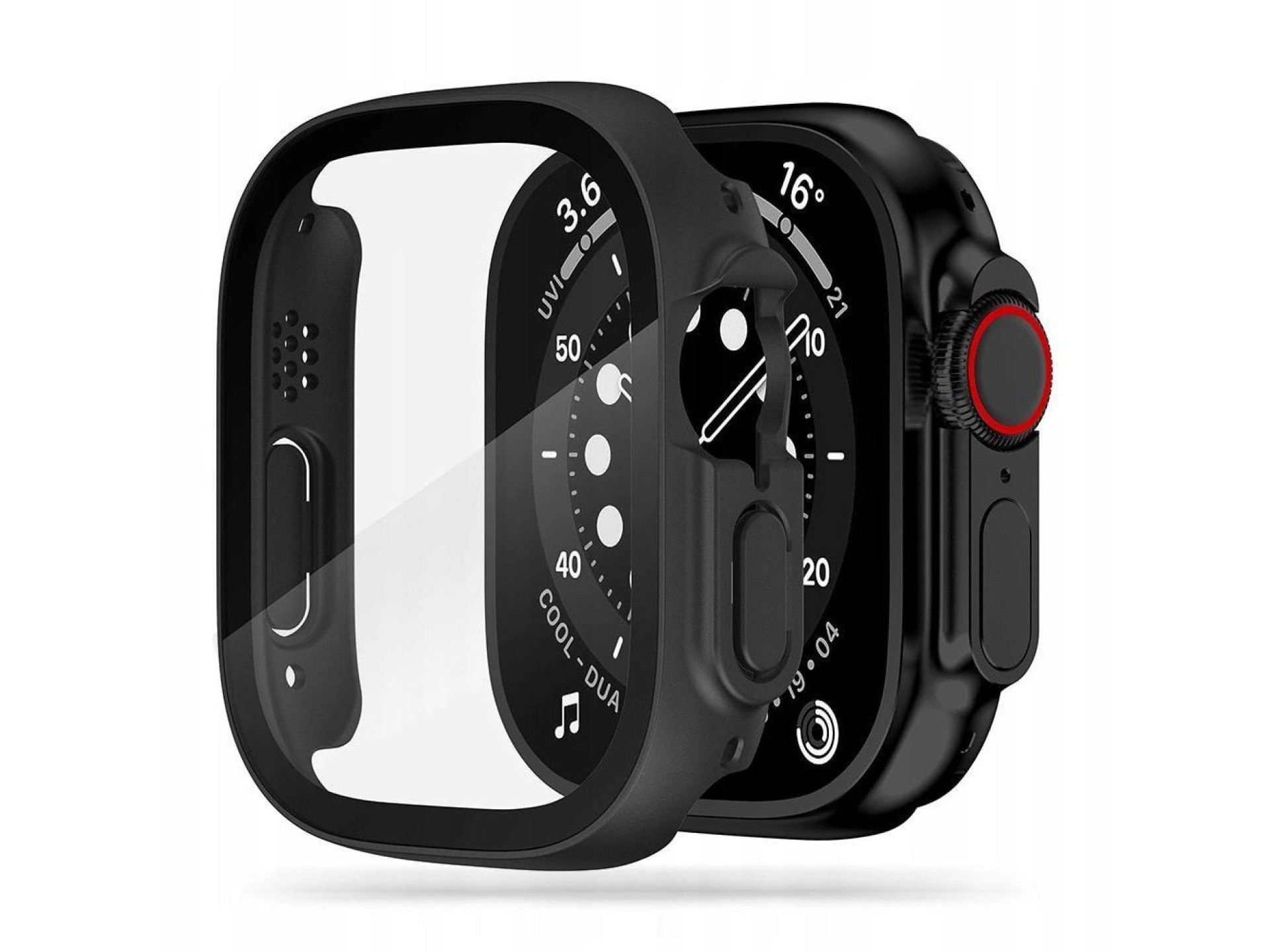 Funda Tech-Protect Defense360 para Apple Watch Ultra 1/2 (49 mm) - Negra