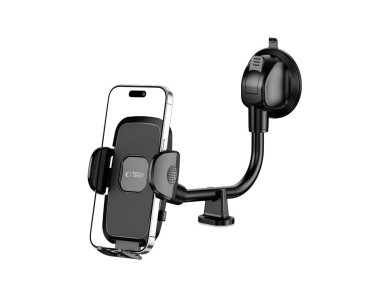 Soporte para tel�fono m�vil Tech-Protect V3 de brazo largo para parabrisas/cabina - Negro