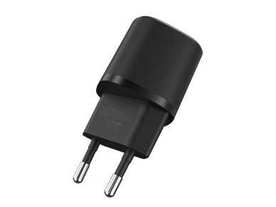 Cargador Tech-Protect C20W mini USB-C PD 20W / USB-A QC 3.0 - negro Cargador Tech-Protect C20W mini USB-C PD 20W / USB-A QC 3.0 - negro